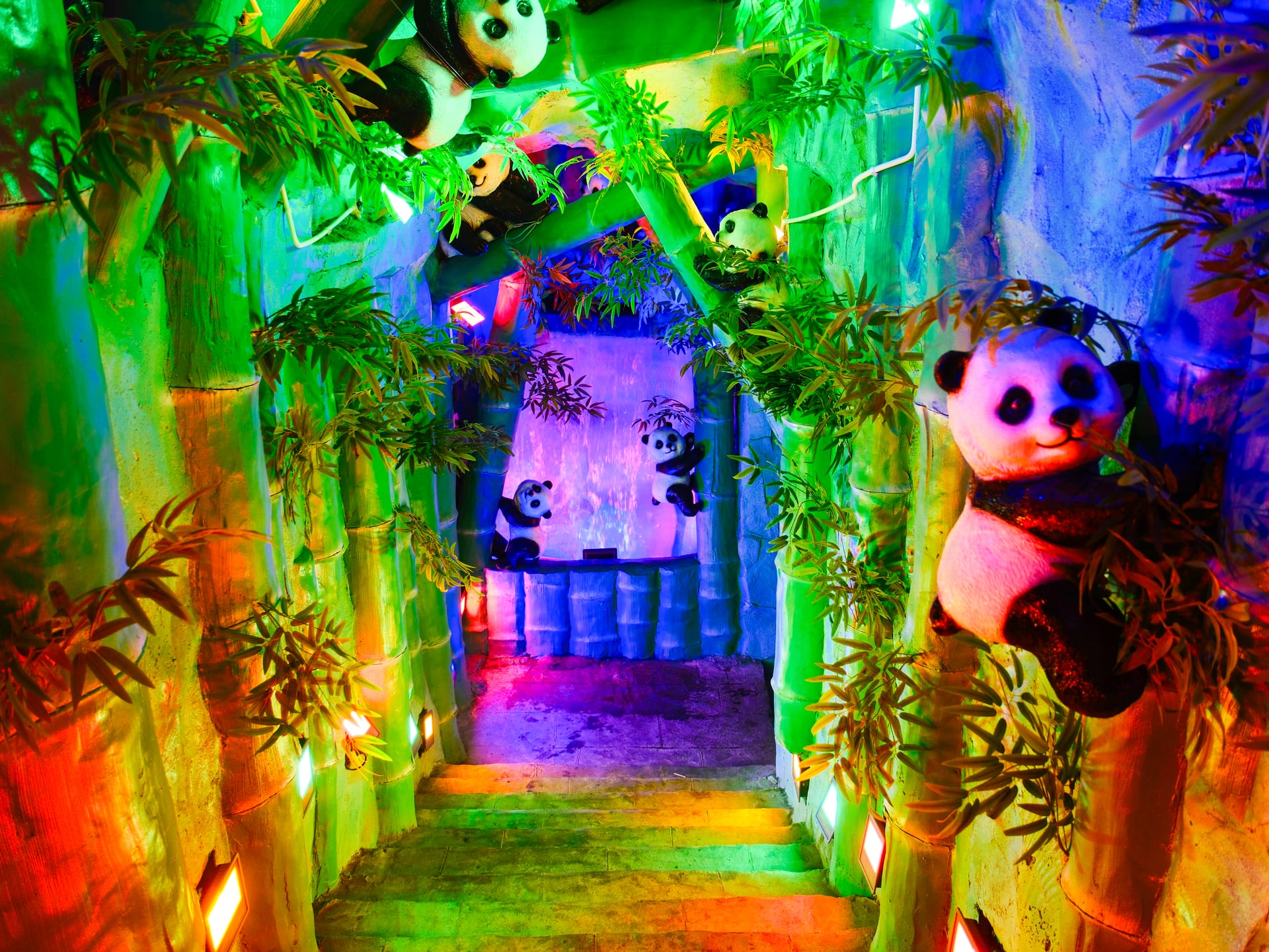 He first came to me in my dreams · from The Girl and the Panda, a series by Erik Hadife.